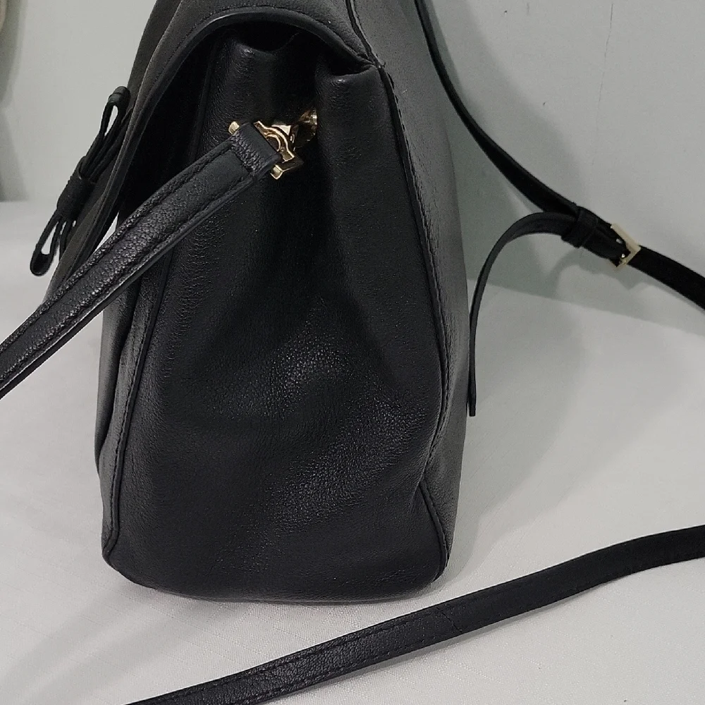 Kate Spade Black Leather Satchel